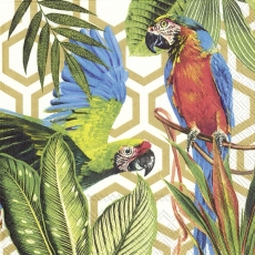 Papagei im tropischen Paradies