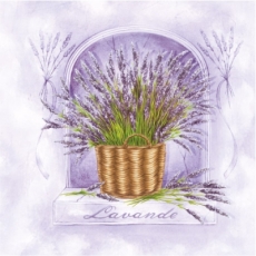 Lavendelkorb - Lavender basket - Lavande panier