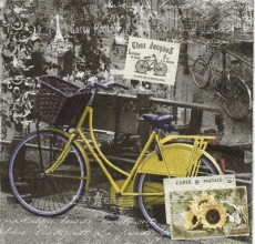 Gelbes Hollandrad - Bycicle - Vélo