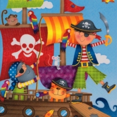 Auf einem Piratenschiff - Pirates