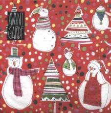 Lustige Schneemänner & Weihnachtsbäume - Funny snowmen