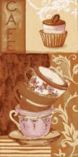 Tassen & kleines Törtchen - Cafe - Cups & cupcake - Coupes & petit gâteau