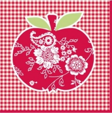 Blüten- Paisley Apfel - Paisley - Flower Apple - Paisley -  Fleurs Pomme