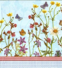 Schmetterlinge & zarte Blüten - Butterflies & delicate flowers - Papillons et fleurs délicates
