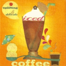 Eiskaffee - Iced coffee - Café glacé