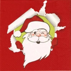 Lustiger Weihnachtsmann - Funny Santa - Père noël drôle
