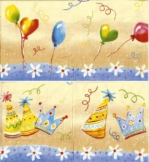 Partyhüte & Luftballons - Party hats & balloons - Chapeaux & ballons de fête