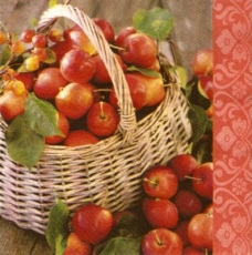 Ein Korb voller Äpfel - A basket full of apples - Un panier plein de pommes