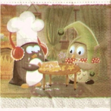 Pinguin & Eule backen Plätzchen - Penguin & Owl bake cookies - Penguin & Owl Faire cuire les biscuits