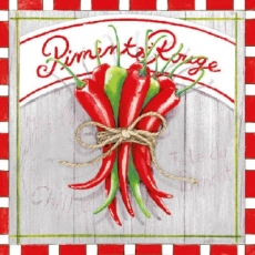Roter Pfefferschoten, Chili - Red peppers - Piment rouge