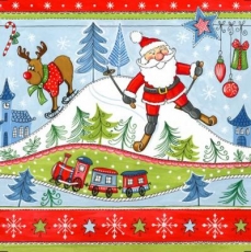 Großer Weihnachtsspaß mit Weihnachtsmann - Big christmas fun with santa Claus - Grand plaisir de Noël avec Père Noël
