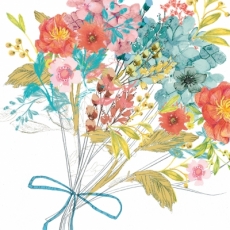 Hübscher Blumestrauß - Pretty flower bouquet - Bouquet de fleur joli