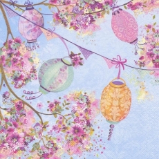 Baum voller Blüten & Laternen - Tree full of blossoms & lanterns - Arbre de fleurs et des lanternes pleines
