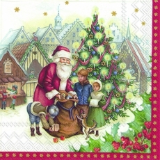 Nostalgie, Weihnachtsmarkt, Weihnachtsmann, Kinder & Geschenke - Nostalgia, Christmas Market, Santa Claus, children & Gifts - Nostalgie, Marché de Noël, le Père Noël, les enfants et cadeaux