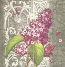 Flieder & elegantes Muster - Lilac & elegant pattern - Lilas et élégant motif