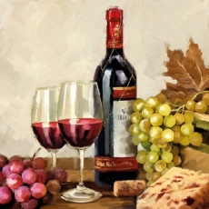 Trauben & Wein - Grapes & Wine - Raisins et vin
