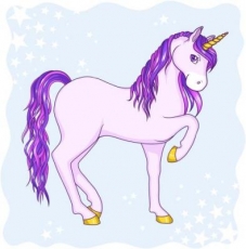 Wunderschönes Einhorn - Beautiful Unicorn - Belle licorne