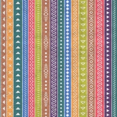 Ethnisches Streifenmuster - Ethnic stripe pattern - Motif de rayures ethniques