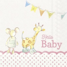 Kleiner Elefant, kleine Giraffe & Maus sagen: Hello Baby - says little Elphant, Giraffe & Mouse - Petit éléphant, petite girafe et souris disent: Hello Baby