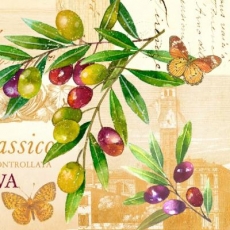 Schmetterlinge & mediterrane Oliven - Butterflies & Mediterranean Olives - Papillons et olives méditerranéennes