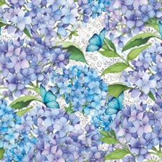 blaue Hortensien - blue hydrangeas - hortensias bleus
