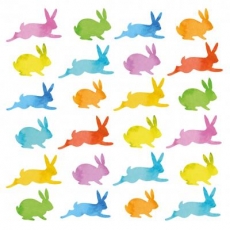24 Häschen, Hasen - 24 bunnies, rabbits - 24 lapins, lapins