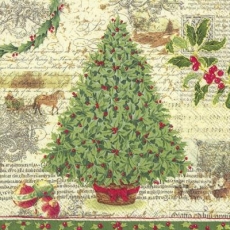 grüner Weihnachtsbaum - green christmas tree - arbre de Noël vert