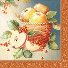 Korb voller Äpfel - Basket full of apples - Panier plein de pommes