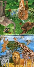 Tiere des Dschungels - Animals of the jungle - Animaux de la jungle