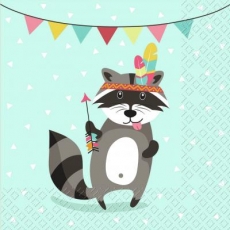 Party Waschbär - Party raccoon - Fête raton laveur