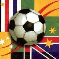 World cup - Fußball und Flaggen - Fottbal & Flags - Football et drapeau