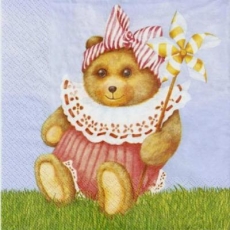 Mimi die kleine Teddy-Bärin - Mimi the little plush bear girl - Mimi la petite fille ours en peluche