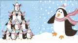 Pinguine mit Schal & Mütze - Penguins with scarf & cap - Pingouins avec lécharpe & le bonnet