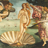 Venus auf einer Muschel