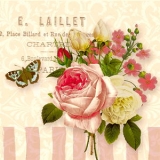 Schmetterling, Rosen & andere Blumen - Bunch of flowers & butterfly - Papillon, roses et autres fleurs