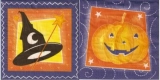 Jack-o-lantern & witch hat
