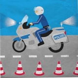 Polizei auf dem Motorrad - Police on the motorcycle - Police sur la moto