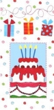 Torte, Luftballons & geschenke - Happy Birhday