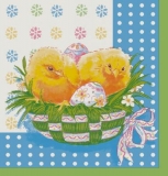 Osterkorb mit süßen Küken - Easter chicks