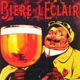 Werbung - Nostalgischer Bierfreund - Bière de Léclair - Nostalgic beer promotion
