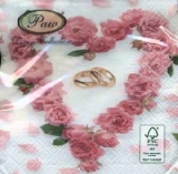 Rosenherz & Eheringe - Rose heart & Wedding rings