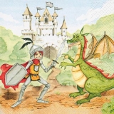 Ritter & Drache - Knight & Dragon - Chevalier & Dragon
