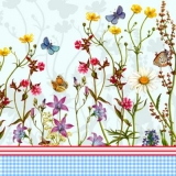Wilde Blumen, Biene & Schmetterlinge - Wild flowers, bee & butterflies - Fleurs sauvages, abeille & papillons