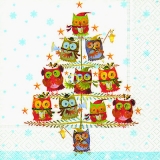Eulenweihnachtsbaum - X-mas owl tree - Hiboux darbre de Noël