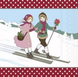 Nostalgischer Skispaß - Nostalgic skiing - Ski nostalgique