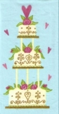 Hochzeitstorte, Herzen - Wedding cake, hearts - Gâteau de mariage, coeurs
