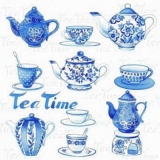Tee, Kaffee, Tassen, Kannen - Tea, coffee, cups, jugs - Thé, café, tasses, cruches