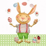Marienkäfer & Hase jongliert Ostereier - Ladybird & Bunny juggling Easter Eggs - Coccinelle & Lapin jonglerie oeufs de Pâques