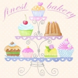 Feine Bäckerei, Kuchen - Finest bakery, Cakes - Beaux boulangerie, gâteaux
