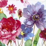 Bunte Blumen - Watercolour Flowers - Fleurs Colorées